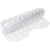 Bathroom Mat - Soft PVC Non Slip Shower Mat Non Slip Anti Mould Strong Grip with Suction Cups & Drain Holes - Antibacterial Easy Drying Mat (38 x 70 cm, White)