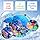 Thickened Water Sensor Play Mat For Cats, Playmat With Fish, Interactive & Portable Play Mat, Soothing Sensation Comfortable Dog Bed Mats (Style05)
