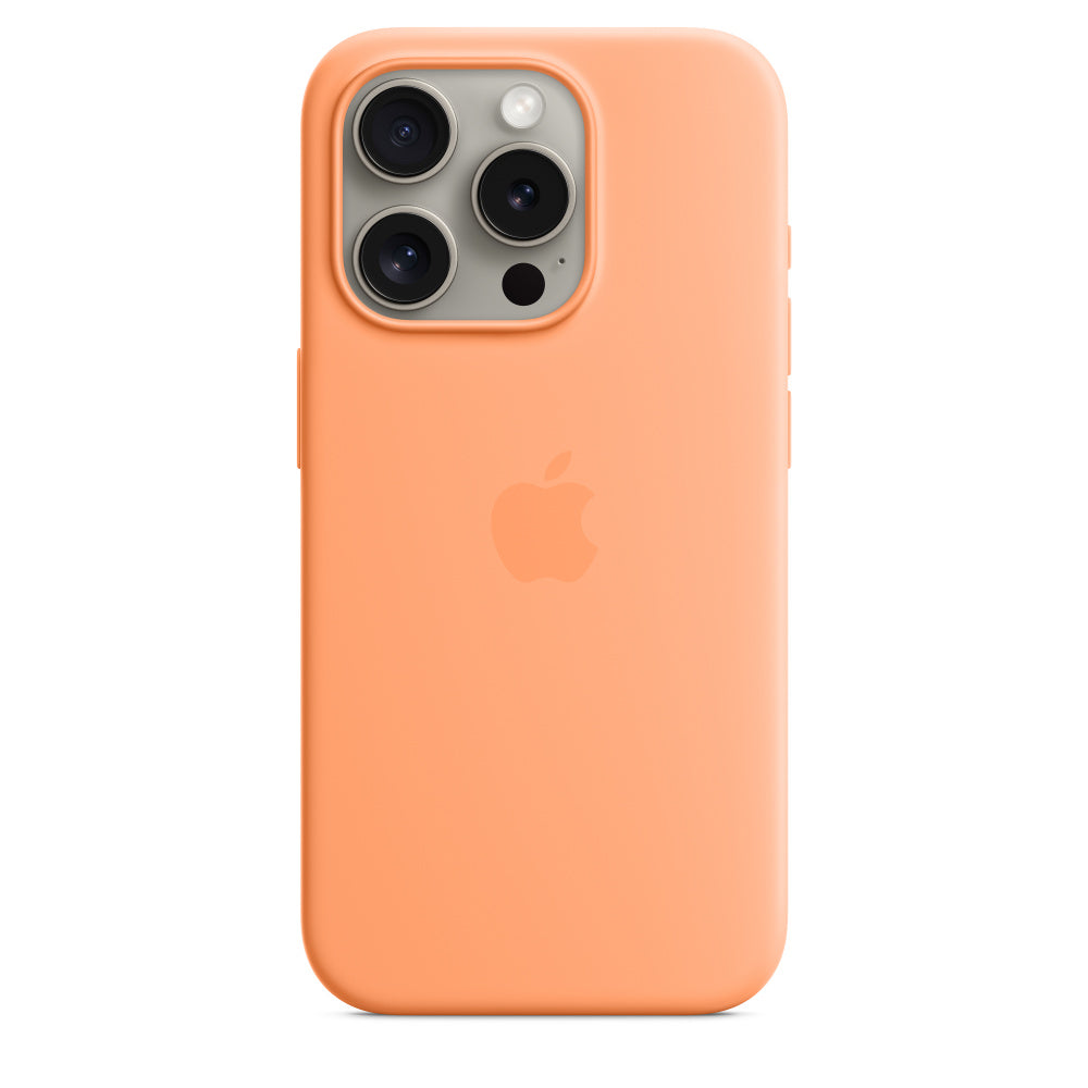 MagSafe Silicone Case for iPhone 16/15/14/13 Pro Max – Original Apple Magnetic Cover with Wireless Charging