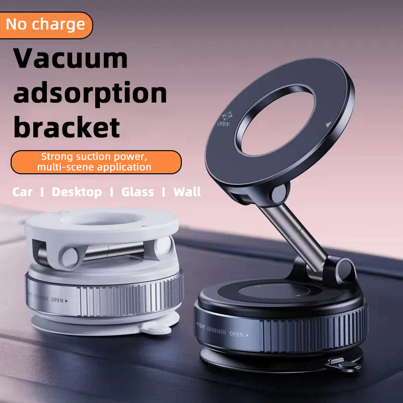 Vacuum Magnetic Suction Cup Car Phone Holder Stand Mount 360° Rotation