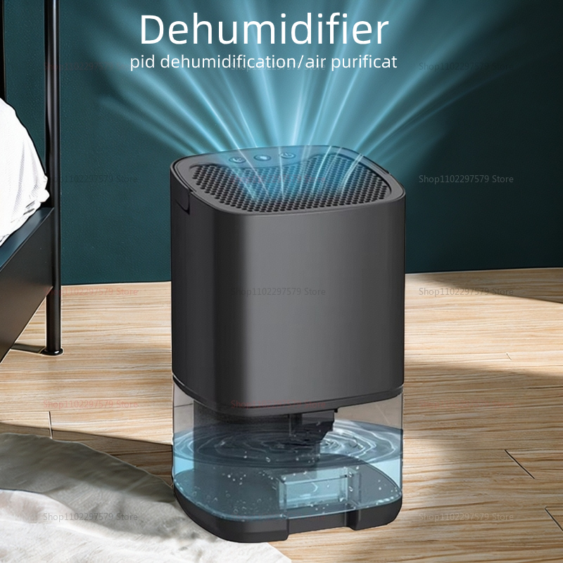 Portable Air Dehumidifier & Purifier – Quiet Moisture Absorber for Bedroom, Office, Kitchen Why this works: