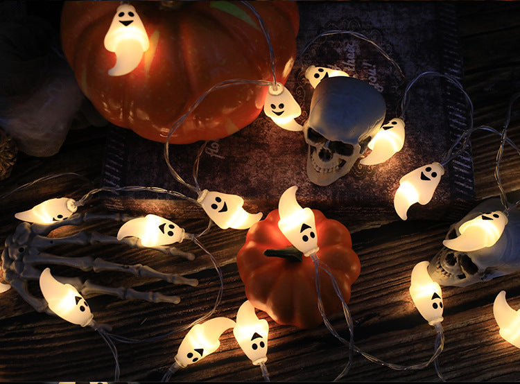 20 String Lights Halloween Pumpkin LED Decoration House Party