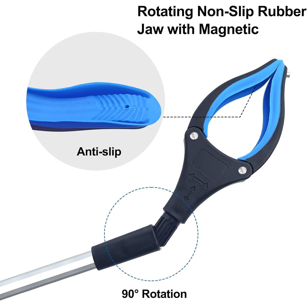 Foldable Gripper Extender Hand Tools Litter Reaches Pickers Collapsible Garbage Reacher Grabber Pick Up Tools