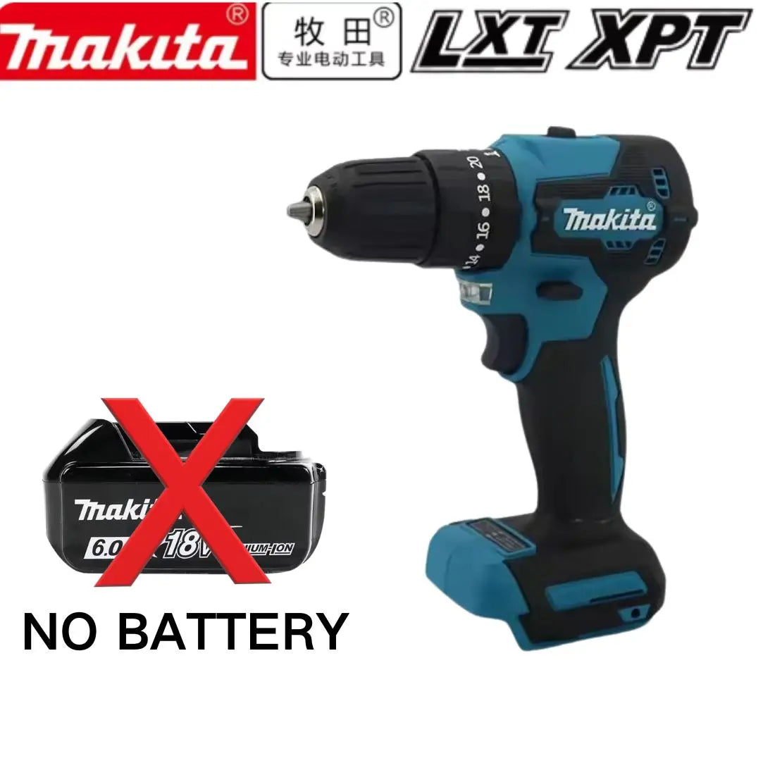 Makita DDF487 wireless drill impact screwdriver brushless charging tool