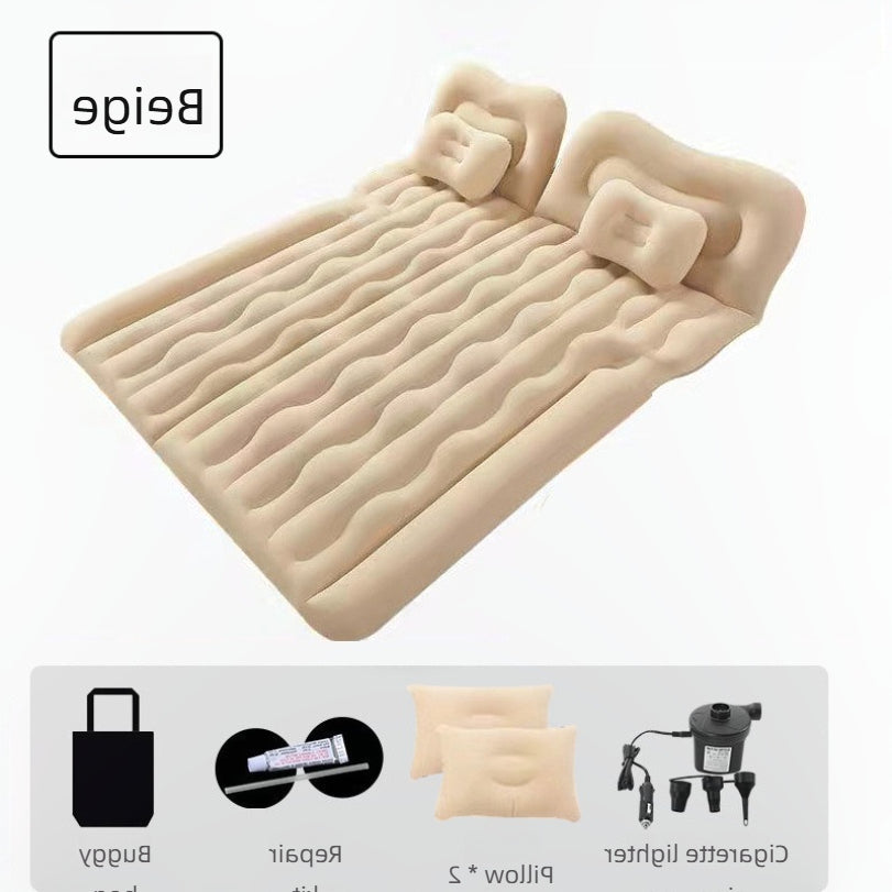 "Car Inflatable Bed – Portable Car Mattress with Soft Fabric, Easy to Carry, Multiple Colors Available"