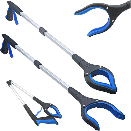 Foldable Gripper Extender Hand Tools Litter Reaches Pickers Collapsible Garbage Reacher Grabber Pick Up Tools