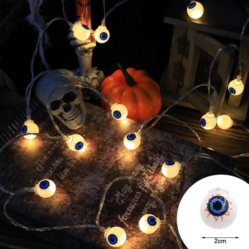 20 String Lights Halloween Pumpkin LED Decoration House Party