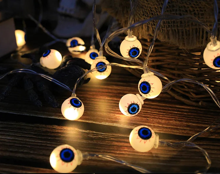 20 String Lights Halloween Pumpkin LED Decoration House Party