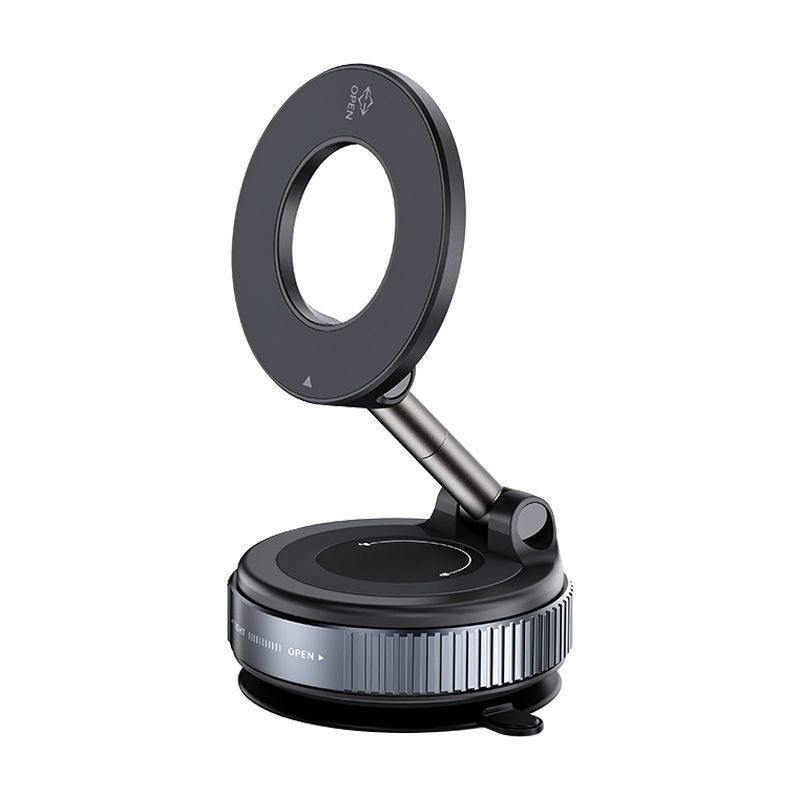 Vacuum Magnetic Suction Cup Car Phone Holder Stand Mount 360° Rotation