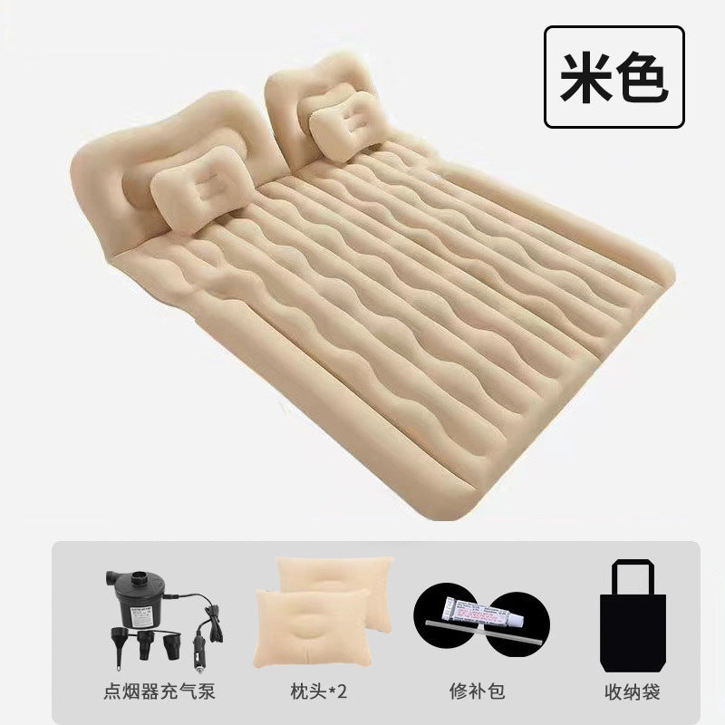 "Car Inflatable Bed – Portable Car Mattress with Soft Fabric, Easy to Carry, Multiple Colors Available"