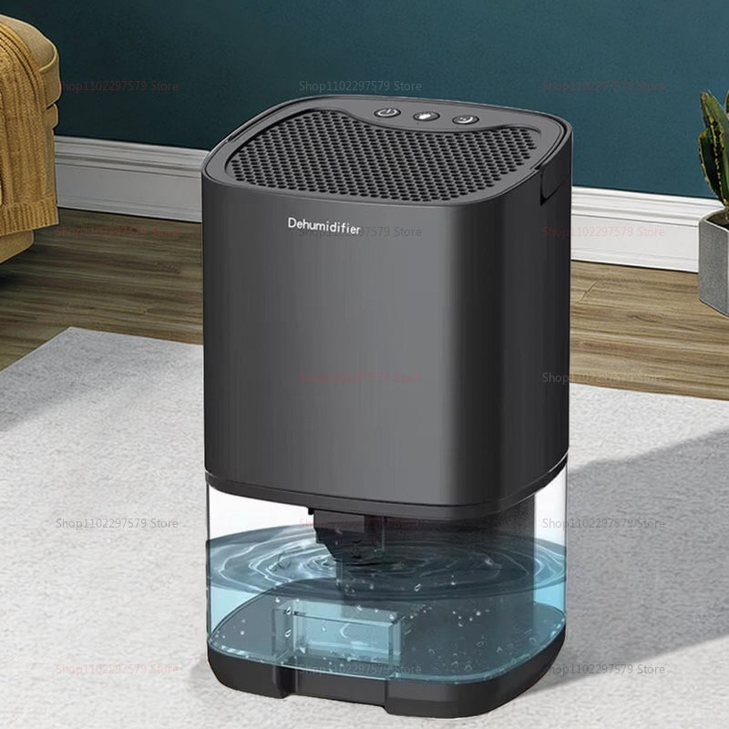 Portable Air Dehumidifier & Purifier – Quiet Moisture Absorber for Bedroom, Office, Kitchen  Why this works: