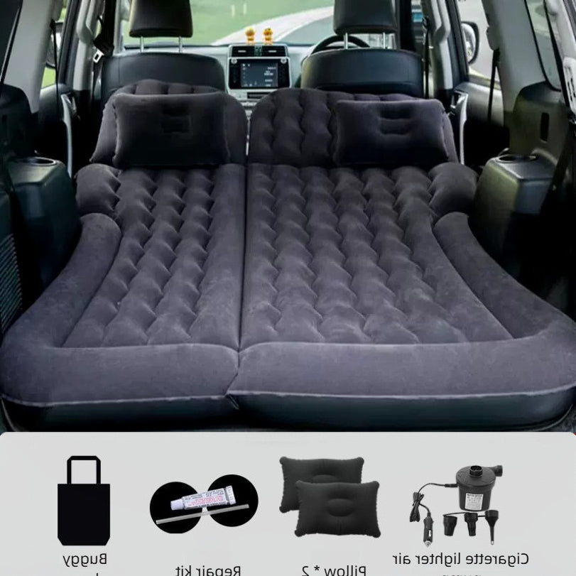"Car Inflatable Bed – Portable Car Mattress with Soft Fabric, Easy to Carry, Multiple Colors Available"